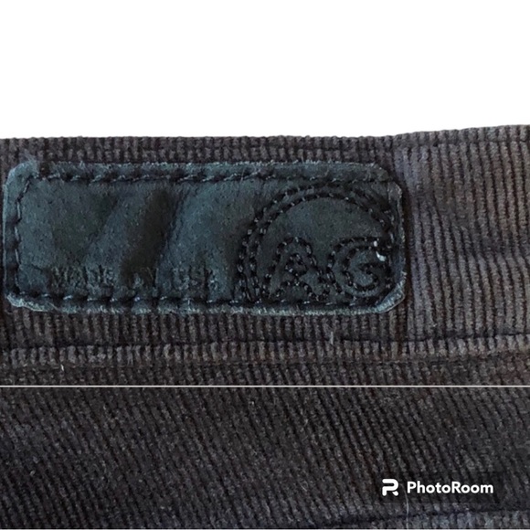 Charcoal Gray AG Ballad corduroy pants - Picture 4 of 9